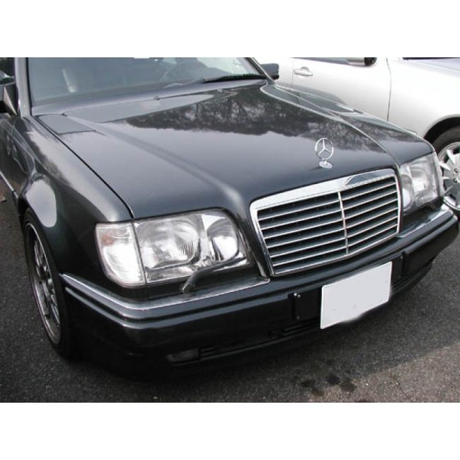 1994-1995 Mercedes E Class W124 S600 Style Black With Chrome Strip