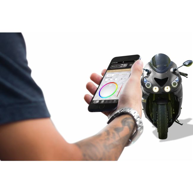 Kawasaki ZX-14 (06-11): Profile Prism Fitted Halos (RGB)