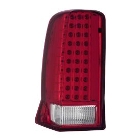 02-06 Cadillac Escalade Red / Clear LED Taillights G2