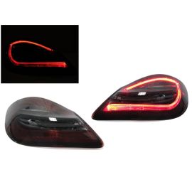 2009-2012 Porsche Boxster Caymen 987 Chassis Red/Clear or Red/Smoke Light Bar LED Rear Tail Lights