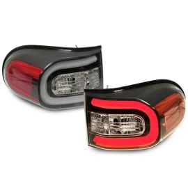 2007-2014 Toyota FJ Cruiser LED Plasma Light Bar Black Tail Lights