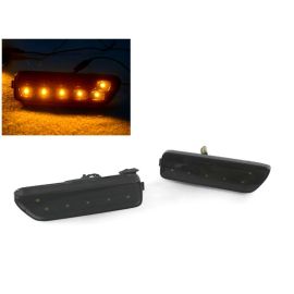 1999-2005 VW Golf / GTI / Jetta Mk.4 DEPO Clear or Smoke / Amber or White LED Front Bumper Side Marker Light