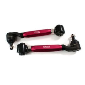 WICKED TUNING 03-07 HONDA ACCORD, 04-08 ACURA TSX SPEC-3 REAR CAMBER ARMS - RED