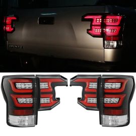 07-13 Toyota Tundra LED Taillights w/ Sequential Signal- 4 Piece Conversion