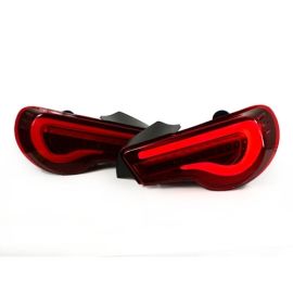 SEQUENTIAL  LED TAILLIGHTS FOR SUBARU BRZ RED LENS / WHITE LIGHT BAR