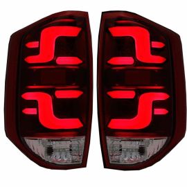 2014-2017 Toyota Tundra LED Tail Lights w/ Red Lens