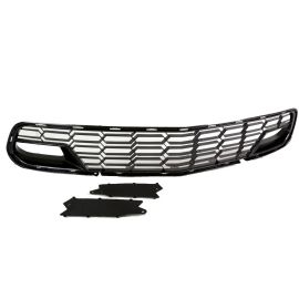 2014-2017 Corvette C7 Z06 Factory Style Grille Painted Carbon Flash w/o Camera
