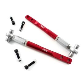 WICKED TUNING RED FRONT TENSION RODS FOR NISSAN 240SX S13 S14 / 300ZX Z32
