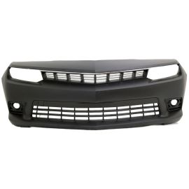 2014+ Badgeless SS Style Front Bumper Cover for Chevy Camaro w/ Fogs