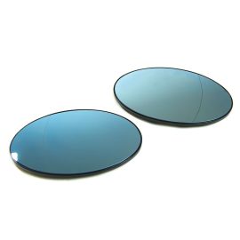Mini Cooper R50 R52 R53 Polarized Blue Anti-Glare Heated Split Mirror Glass