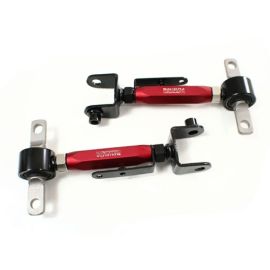 WICKED TUNING 01-05 HONDA CIVIC / 02-06 ACURA RSX SPEC-3 REAR CAMBER ARMS - RED
