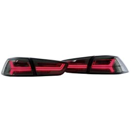 LED Tail Lights For 2008-2017 Mitsubishi Lancer/Evo X LED Rear Lamps Audi Style