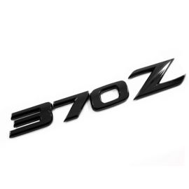 NISSAN 370Z TRUNK EMBLEM BADGE - GLOSS BLACK