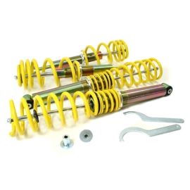 RSK Street Adjustable Coilover Kit - Audi A4 B5 2WD - Yellow