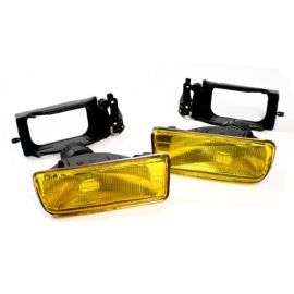 92-98 Fit BMW E36 3-SERIES OEM FACTORY STYLE FOG LIGHTS W/ GLASS LENSES - YELLOW