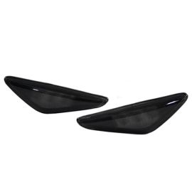 04-06 Fit BMW E46 3-SERIES 2DR COUPE / CONVERTIBLE SIDE MARKER LIGHTS - DARK SMOKE