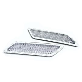 12-14 Fit BMW F30/F31 3-SERIES FRONT BUMPER REFLECTOR LIGHTS - CRYSTAL CLEAR