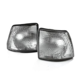 86-94 Fit BMW E32 7-SERIES OEM FACTORY STYLE EURO CORNER LIGHTS - CRYSTAL CLEAR