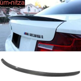 Fits 14-18 Fit BMW 2 Series F22 Performance Style Rear Trunk Spoiler Carbon Fiber CF