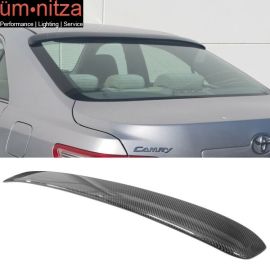 Fits 07-11 Toyota Camry OE Factory Carbon Fiber CF Rear Roof Spoiler Wing