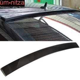 Fits 12-15 MB Benz C Class W204 Coupe C204 2DR OE Roof Spoiler Wing Carbon Fiber