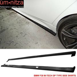 Fits 12-18 Fit BMW F30 3-Series DP Style MT M Sport Only Side Skirts CF