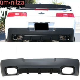 Fits 14-15 Camaro OE Style Z28 Spring Edition Rear Lower Bumper Cover Diffuser