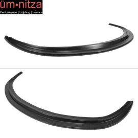 Fits 10-13 Nissan Altima 2DR MDA Style Front Lip Spoiler Black PU