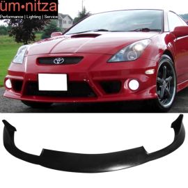 Fits 00-02 Toyota Celica JDM Style Front Bumper Lip - PU Poly Urethane