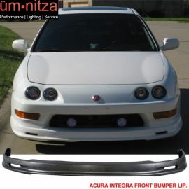 Fits 94-97 Acura Integra Mugen Style Front Bumper Lip Spoiler Unpainted PP