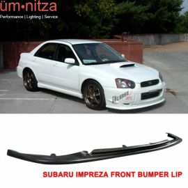 Fits 04-05 Subaru Impreza WRX Sti Style Front Bumper Lip Spoiler Kit