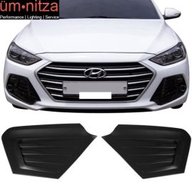 Fits 17-18 Hyundai Elantra SPW Style Fog Lamps Covers PP