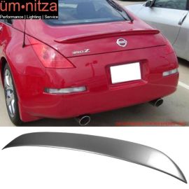 Fits 03-08 Nissan 350Z OE Trunk Spoiler Painted #KY0 Chrome Silver Metallic