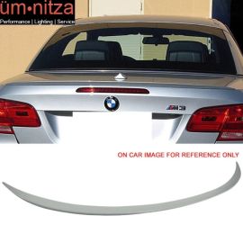 Fits 07-13 BMW E93 Convertible M3 Painted Trunk Spoiler #300 Alpine White III
