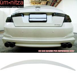 Fits 08-12 Accord OE Factory Trunk Spoiler Painted #NH788P White Orchid Pearl