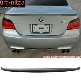 Fits 04-10 Benz 5 Series E60 AC Trunk Spoiler Wing Painted Gray Metallic # A52