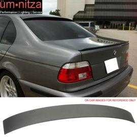 Fits 96-03 BMW E39 5 Series AC Style Painted Matte Black Roof Spoiler Wing