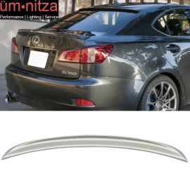 Fits 06-13 IS250 350 Sedan ISF Sports Style Trunk Spoiler Painted #1G1 Tungsten
