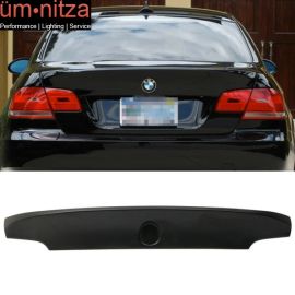 Fits 07-13 BMW E92 325i 328i 335i M3 CSL Style Unpainted Rear Trunk Spoiler ABS