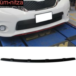 Fits 13-17 Toyota Sienna XL30 SE Sport Front Bumper Lip Middle Board - ABS