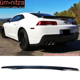 Fits 14-15 Chevy Camaro OE Type Trunk Spoiler Painted Old Blue Eyes Metallic ABS