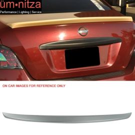 Fits 09-15 Maxima ST Style Trunk Spoiler Painted #K14 Radiant Silver Metallic