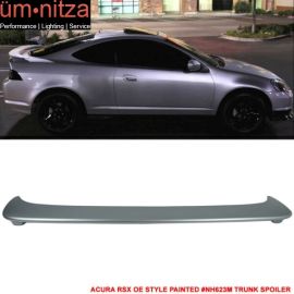 Fits 02-06 RSX DC5 OE Style Trunk Spoiler Painted # NH623M Satin Silver Metallic