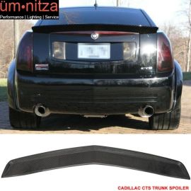 Fits 03-07 Cadillac CTS Sedan OE Style Flash Mount Tail Trunk Spoiler CF
