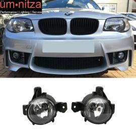 Fits 07-11 BMW E82 Coupe Fog Lights Lamp Replacement Pair