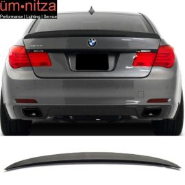 Fits 09-15 Fit BMW F01 7 Series A STYLE Painted Matte Black Trunk Spoiler Wing