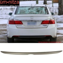 Fits 13-17 Honda Accord 9th 4DR OE Factory Style Trunk Spoiler #YR591P Champagne