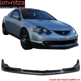 Fits 02-04 Acura RSX C-West Style Front Bumper Lip Spoiler Urethane PU