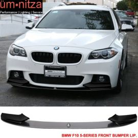 Fits 11-16 Fit BMW F10 Performance Front Lip Paint Two Tone Space Gray Metallic #A52