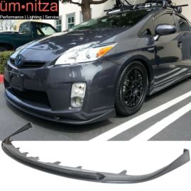 Fits 10-11 Toyota Prius Hatchback OE Style Front Bumper Lip Spoiler Unpainted PU